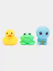 Набор из 10 игрушек зверюшек, для ванной, тактильные игрушки