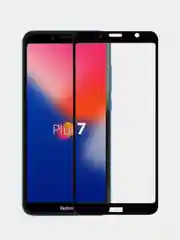 Черный защитное стекло 9D для Xiaomi Redmi 7A