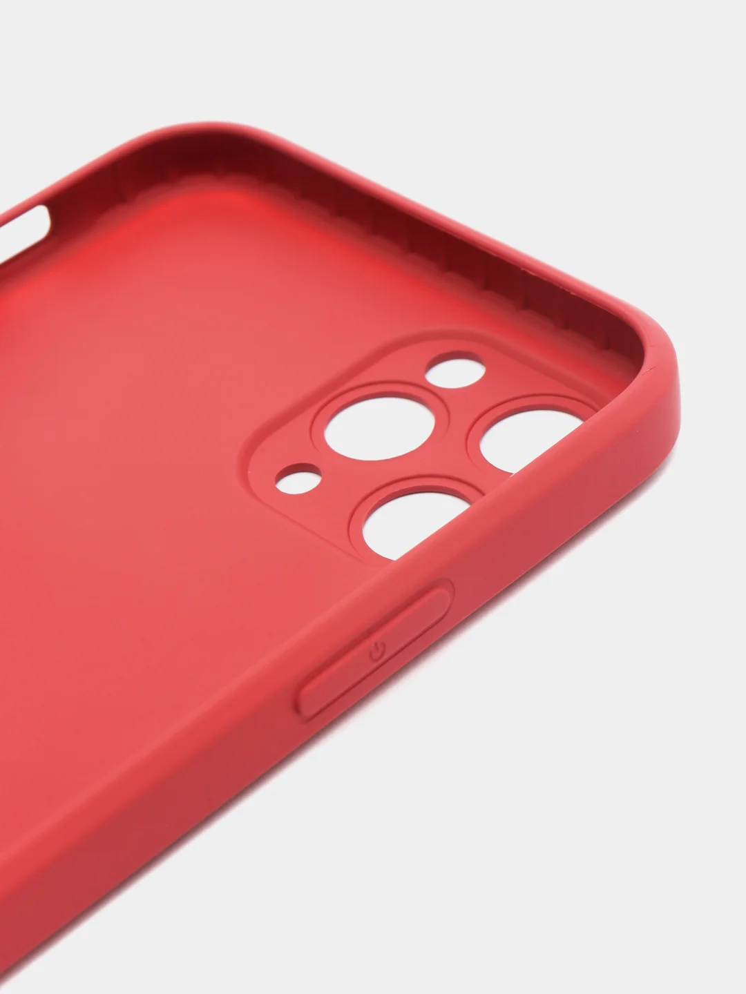 Белый чехол для iPhone 11 Pro (Айфон 11 Про), силиконовый, со стеклянной панелью