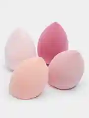 Розовый набор спонжей для макияжа, 4 штуки