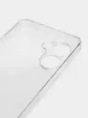 Плотный чехол для Realme C33, с защитой камеры, силикон, прозрачный