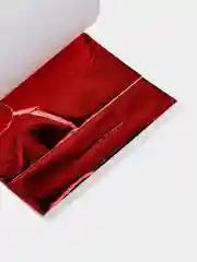 Красный поталь для творчества, набор 10 листов, разные цвета, 8 х 8 см