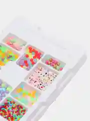 Набор бусин для создания браслетов и бус DIY Jewelry 2 in 1, браслеты, набор для бус