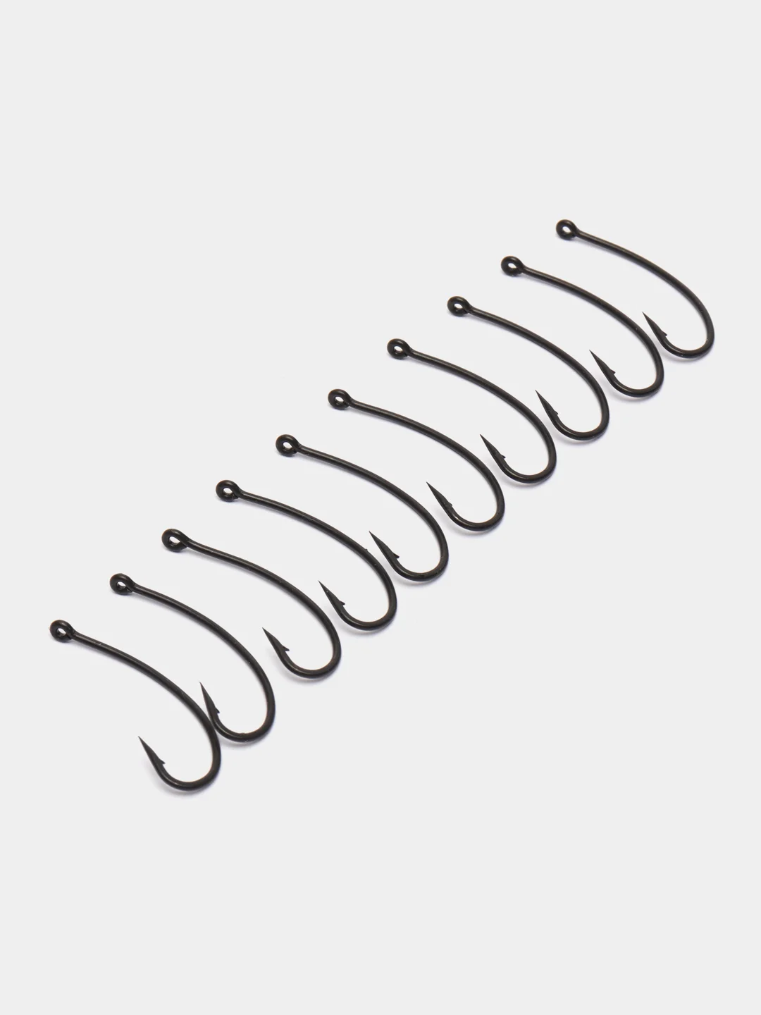 Крючок карповый Carpking Long Curve Shank (банан), 10 шт