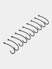 Крючок карповый Carpking Long Curve Shank (банан), 10 шт