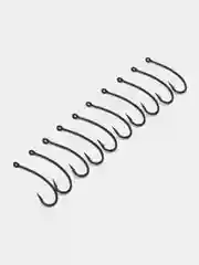 Крючок карповый Carpking Long Curve Shank (банан), 10 шт