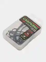 Крючок карповый Carpking Long Curve Shank (банан), 10 шт