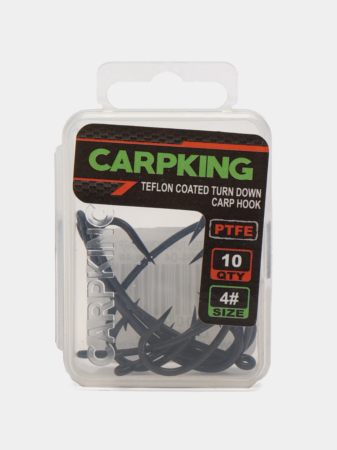 Крючок карповый Carpking Long Curve Shank (банан), 10 шт