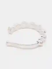 Серый серьга-кафф