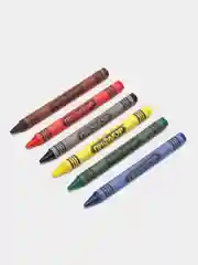 Восковые карандаши-мелки, набор 6 цветов