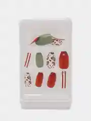 Розовый накладные ногти 12шт