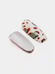 Розовый накладные ногти 12шт