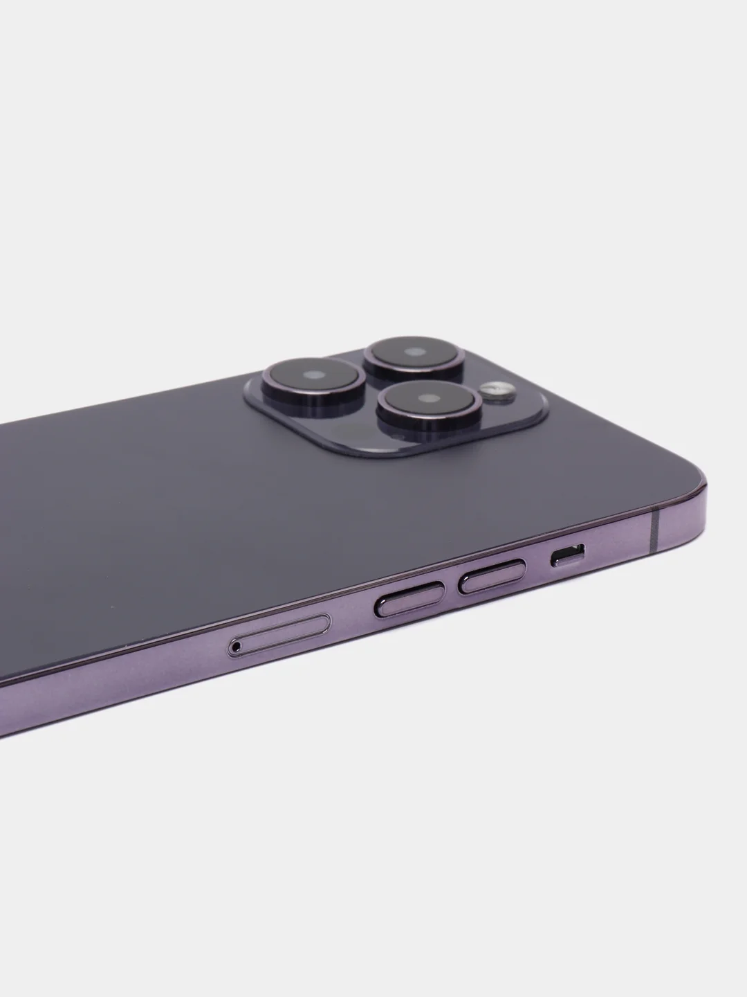 Фиолетовый муляж - игрушка смартфон iPhone 14 Pro Max