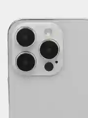 Серебряный муляж - игрушка смартфон iPhone 14 Pro