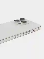 Серебряный муляж - игрушка смартфон iPhone 14 Pro Max