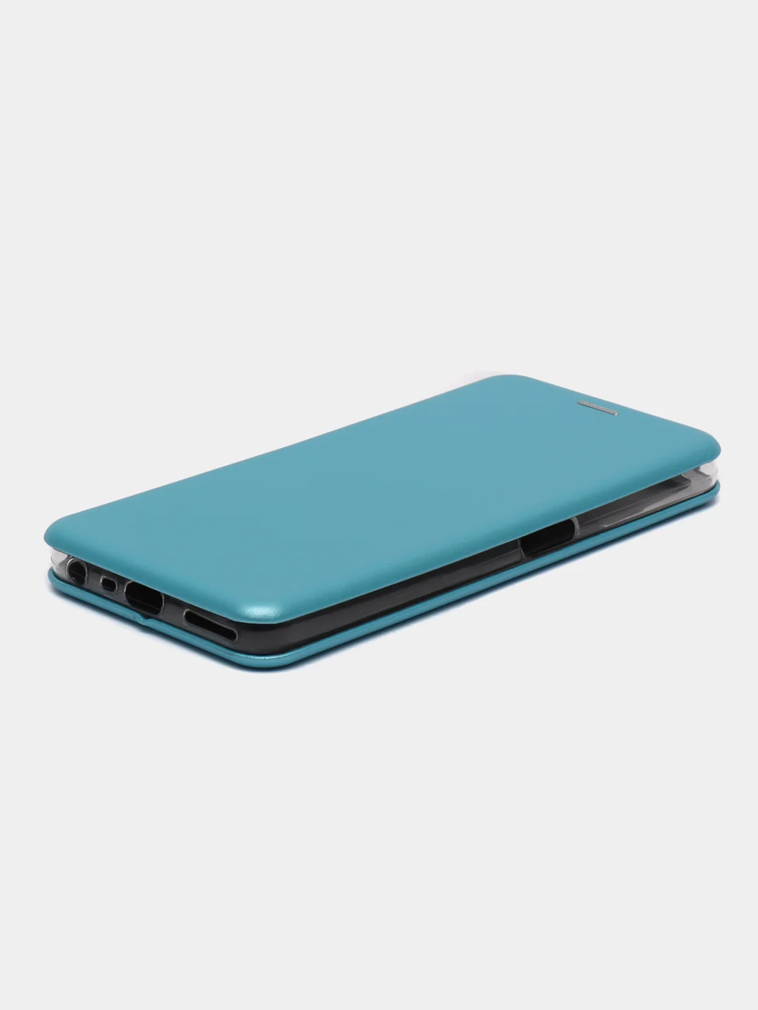Голубой чехол-книжка на Realme C30, C35, C25 / C25S, C21Y / C25Y