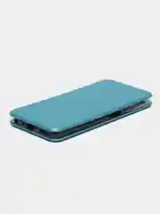 Голубой чехол-книжка на Realme C30, C35, C25 / C25S, C21Y / C25Y