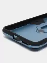 Синий меланж чехол противоударный с кольцом на Xiaomi 12T и Xiaomi 12T Pro (Сяоми 12Т и Сяоми 12Т Про)