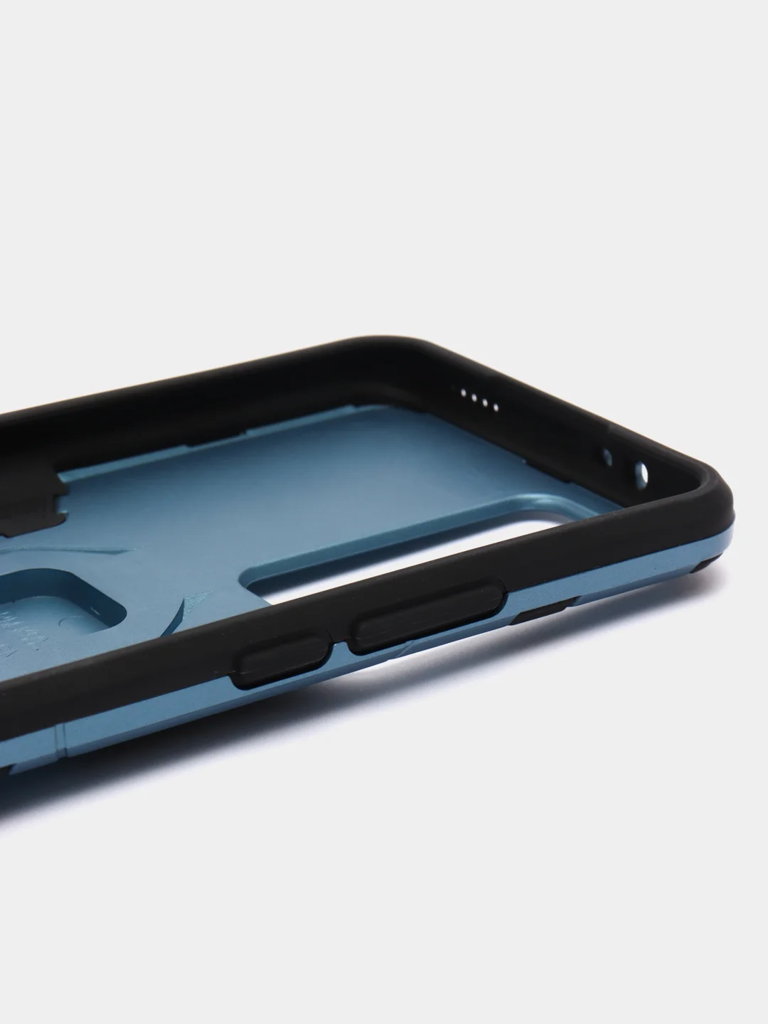 Синий меланж чехол противоударный с кольцом на Xiaomi 12T и Xiaomi 12T Pro (Сяоми 12Т и Сяоми 12Т Про)