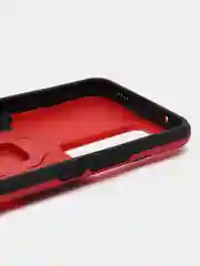 Красный чехол противоударный с кольцом на Xiaomi 12T и Xiaomi 12T Pro (Сяоми 12Т и Сяоми 12Т Про)