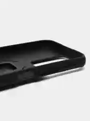 Черный чехол противоударный с кольцом на Vivo Y16 (Виво У16)