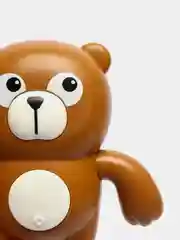 Коричневый игрушка для ванны Мишка №368-1B, заводная, 10,5*8,3*5