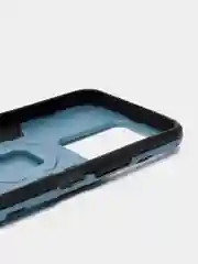 Синий меланж чехол противоударный с кольцом на Vivo Y22 и Vivo Y35 (Виво У22 и Виво У35)