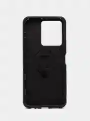 Черный чехол противоударный с кольцом на Vivo Y22 и Vivo Y35 (Виво У22 и Виво У35)