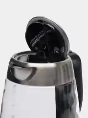 Черный электрочайник с подсветкой BQ KT2047G, 2200 Вт