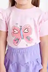 Конфетный футболка для девочки на возраст от 3-6 лет, 3 цвета