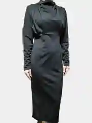 Черный платье женское