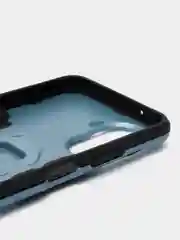 Синий меланж чехол противоударный с кольцом на Huawei Nova Y70 (Хуавей Нова У70)