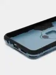Синий меланж чехол противоударный с кольцом на Huawei Nova Y70 (Хуавей Нова У70)