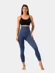 Коралловый спортивный женский костюм: легинсы и топ
