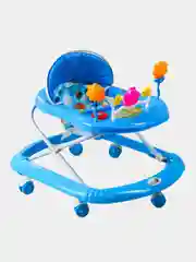 Ходунки "FLY", синий, 7 колес, муз., свет