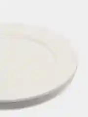 Тарелка фарфоровая обеденная с утолщённым краем White Label, 300 мл, d=22,9 см, цвет белый