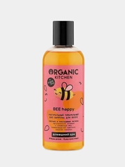 Organic Kitchen Домашний SPA шампунь для волос питательный "BEE happy", 270 мл