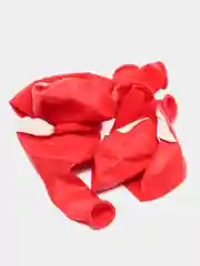 Красный воздушные шары "Сердечко, I love you", 5 штук, 30 см