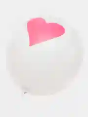 Белый воздушные шары "Сердечко, I love you", 5 штук, 30 см