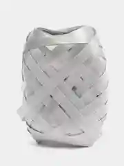 Серебряный лента упаковочная, 0,5 см х 10 м, набор 6 штук