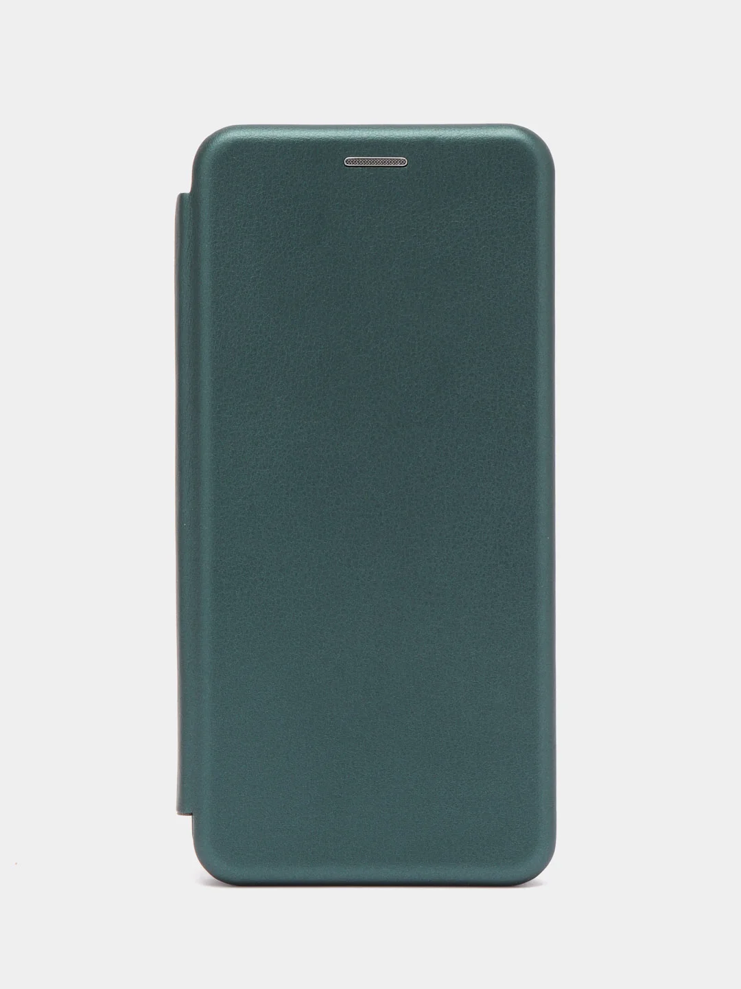 Тёмно-зелёный чехол-книжка на Realme C30, C35, C25 / C25S, C21Y / C25Y