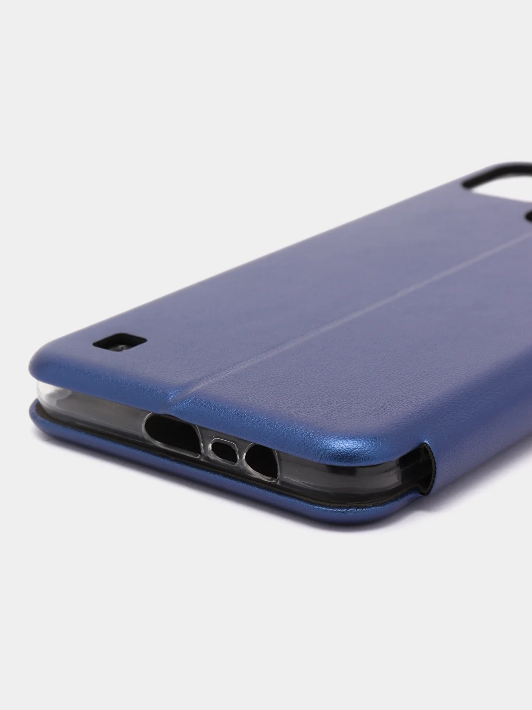 Синий чехол-книжка на Realme C30, C35, C25 / C25S, C21Y / C25Y