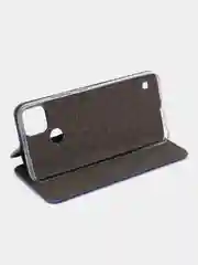 Синий чехол-книжка на Realme C30, C35, C25 / C25S, C21Y / C25Y