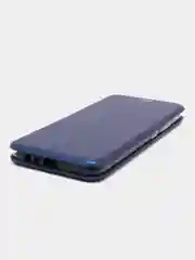 Синий чехол-книжка на Realme C30, C35, C25 / C25S, C21Y / C25Y