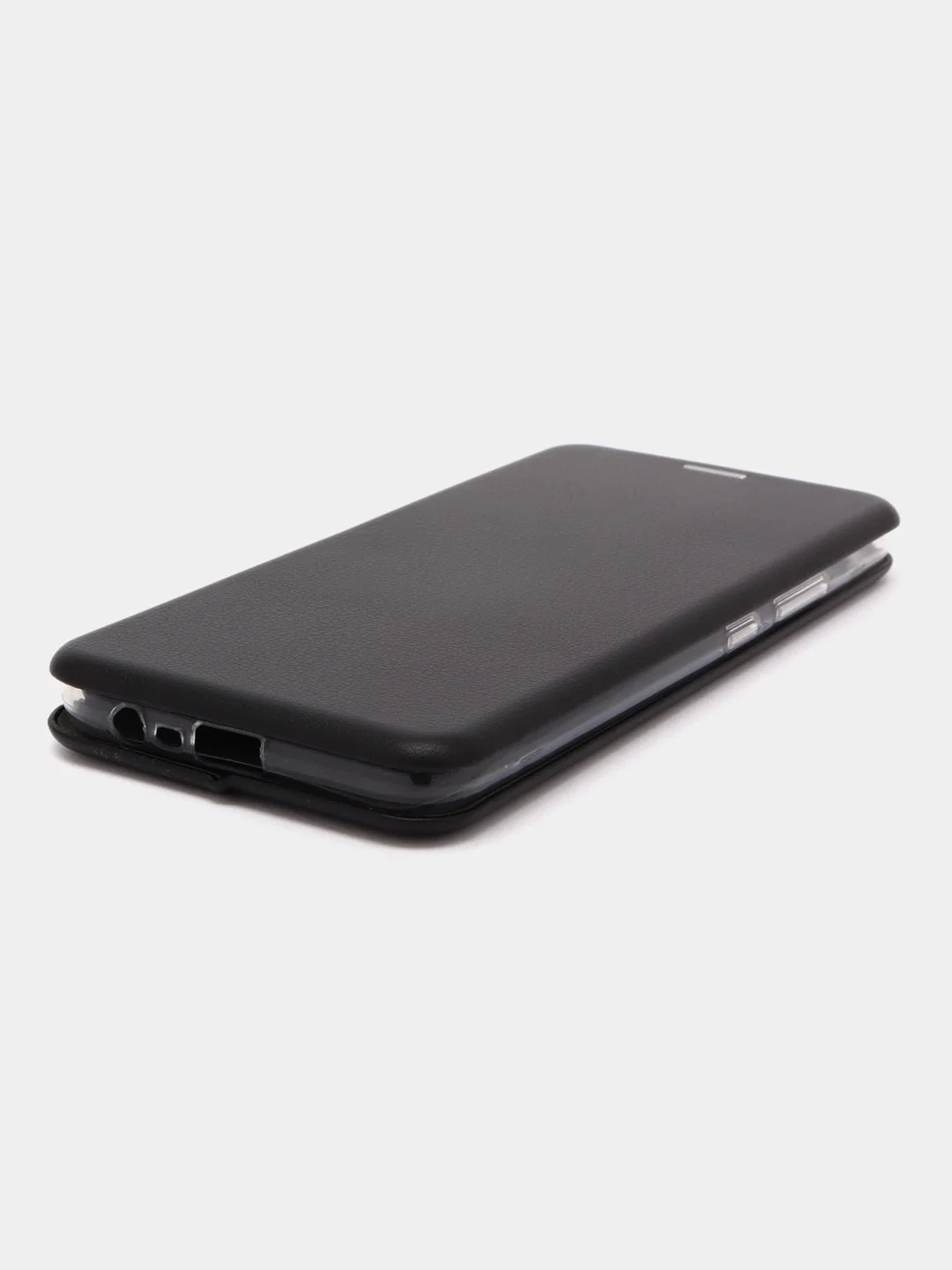 Черный чехол-книжка на Realme C30, C35, C25 / C25S, C21Y / C25Y