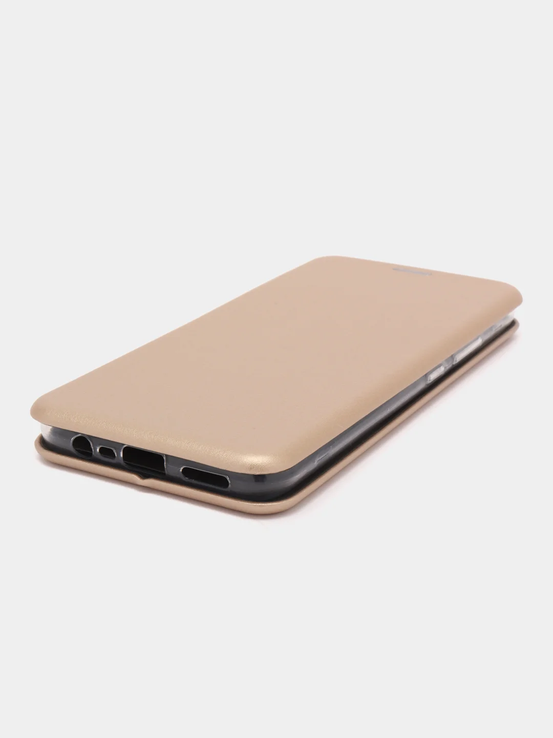 Золотой чехол-книжка на Realme C30, C35, C25 / C25S, C21Y / C25Y