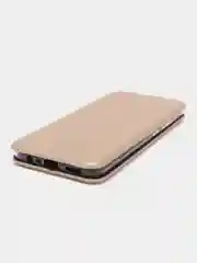 Золотой чехол-книжка на Realme C30, C35, C25 / C25S, C21Y / C25Y