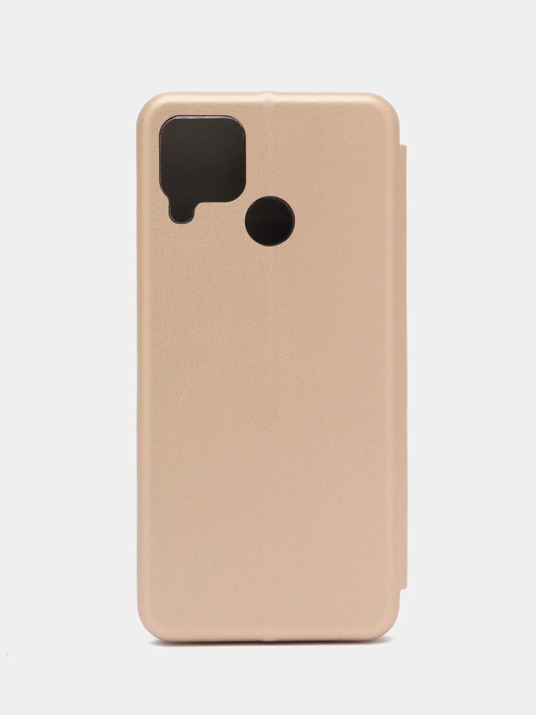 Золотой чехол-книжка на Realme C30, C35, C25 / C25S, C21Y / C25Y