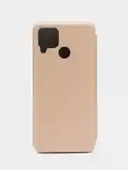 Золотой чехол-книжка на Realme C30, C35, C25 / C25S, C21Y / C25Y