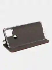 Бордовый чехол-книжка на Realme C30, C35, C25 / C25S, C21Y / C25Y